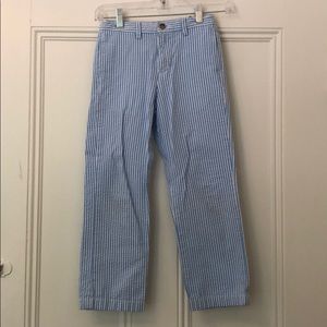 Boys seersucker pants